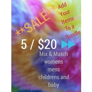 Add your 5/$20⏩ to a bundle...ill send your offer